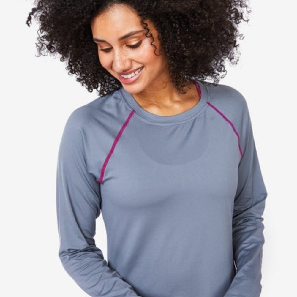 Terez - WorkIt Train Long Sleeve Shirt - Size Large